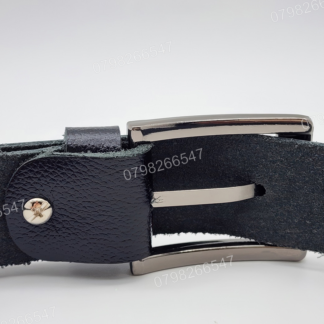 Thắt lưng da bò hạt DHM-613 | Mặt khoá kim vuông laze thời trang | Bảo hành 12 tháng - Ảnh 8