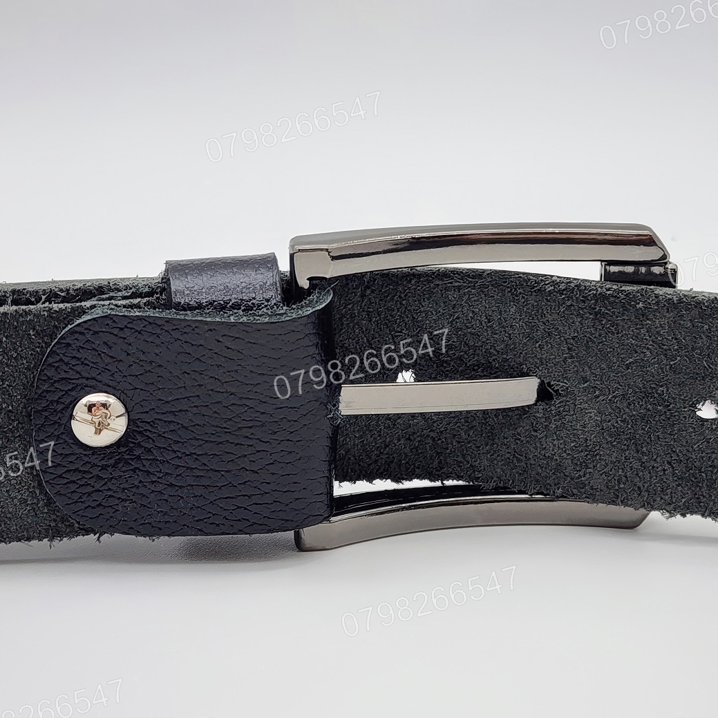 Dây nịt nam da bò hạt DHM-618 | Mặt khoá kim laze kiểu vuông thời trang | Bảo hành 12 tháng - Ảnh 8