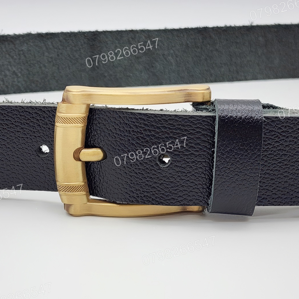 Thắt lưng nam da bò hạt DHM-619 | Khoá kim mạ đồng sang trọng | Bảo hành 12 tháng - Ảnh 4
