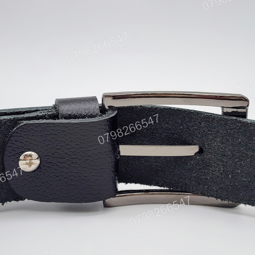 Thắt lưng nam da bò hạt DHM-623 | Đầu khoá kim laze vuông thời trang | Bảo hành 12 tháng - Ảnh 9