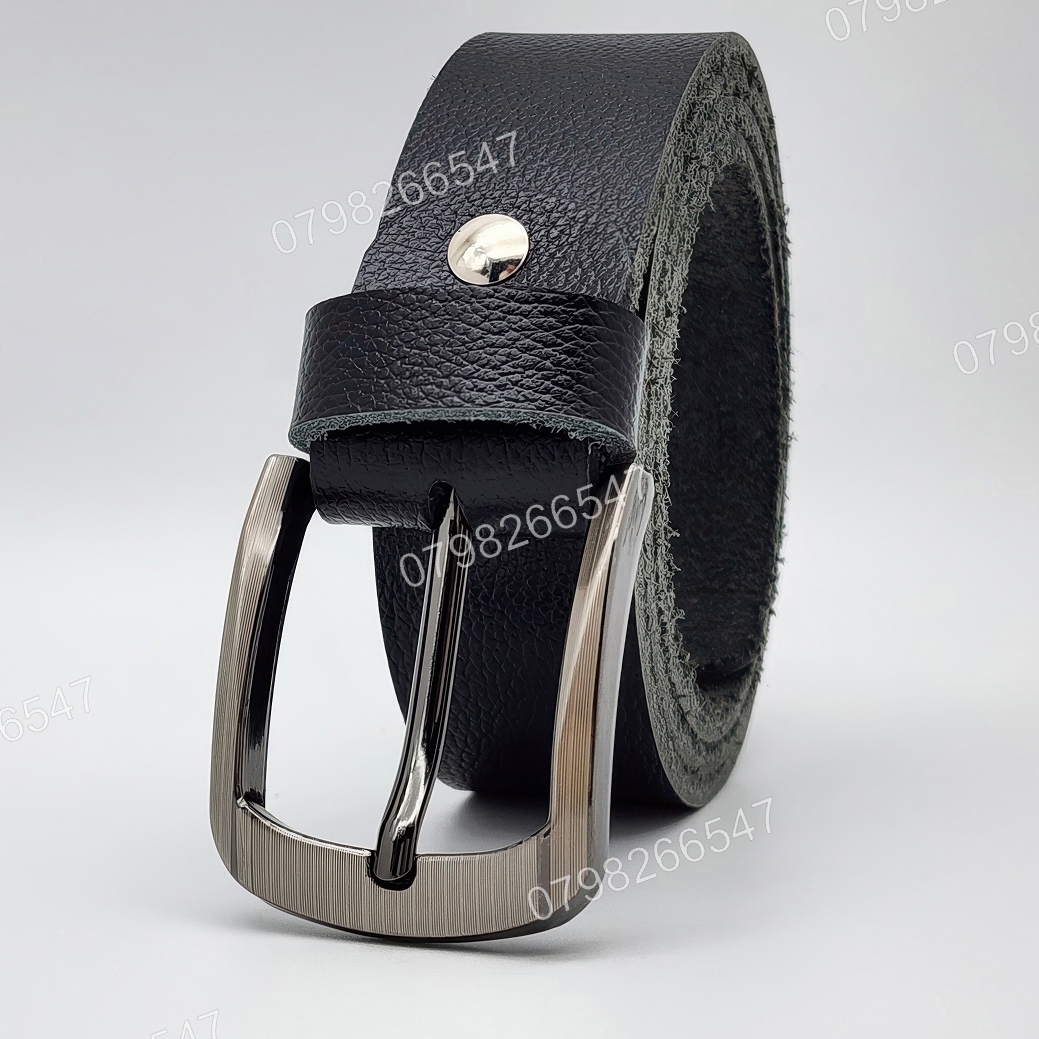 Thắt lưng nam da bò hạt DHM-625 | Mặt khoá kim laze bo tròn thời thượng | Bảo hành 12 tháng - Ảnh 2