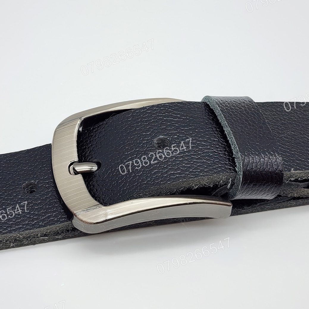 Thắt lưng nam da bò hạt DHM-625 | Mặt khoá kim laze bo tròn thời thượng | Bảo hành 12 tháng - Ảnh 5