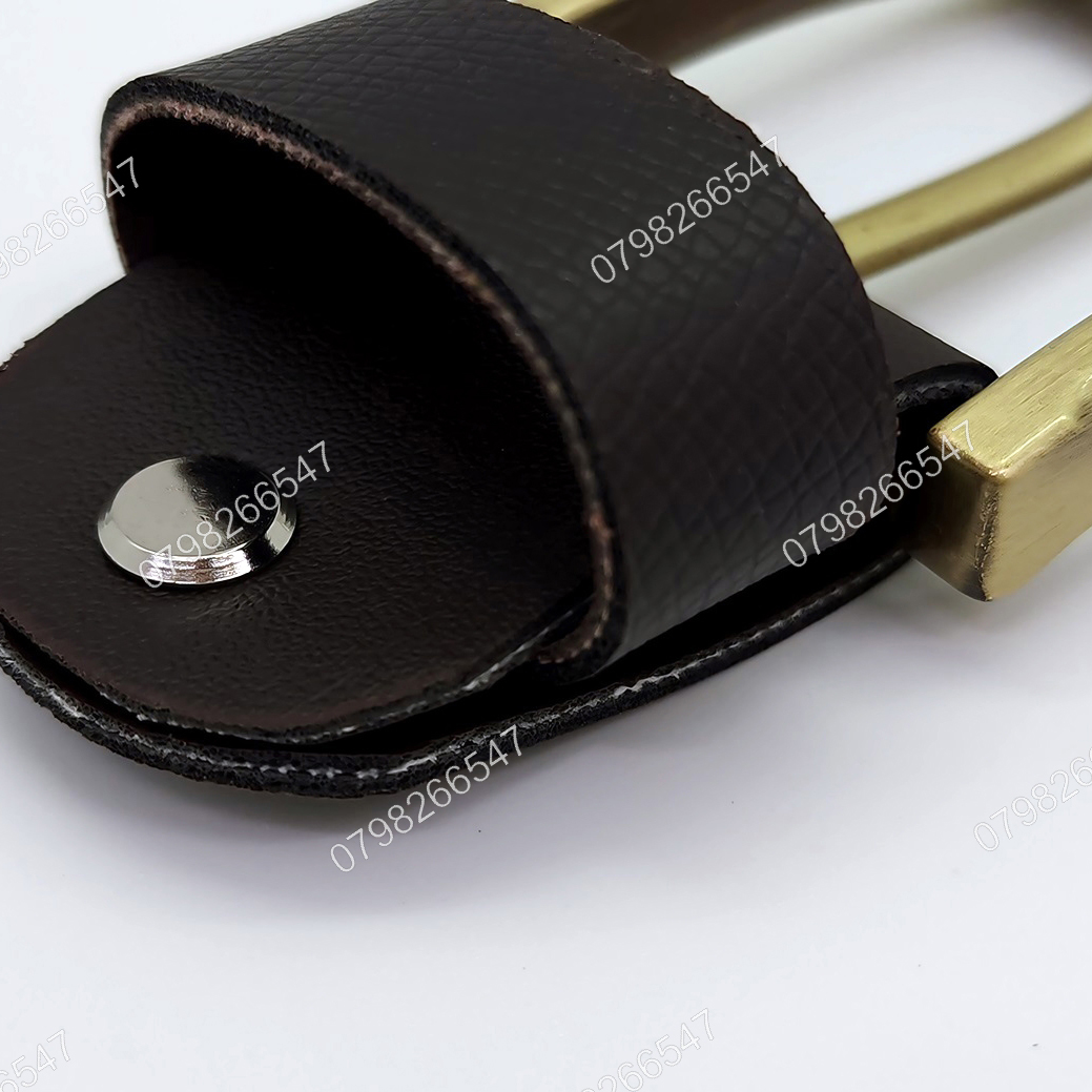 Đầu khoá dây nịt nam DKK-061 | Mặt khoá xỏ kim vàng đồng bảng 4F dày dặn nam tính | Bảo hành 12 tháng - Ảnh 7