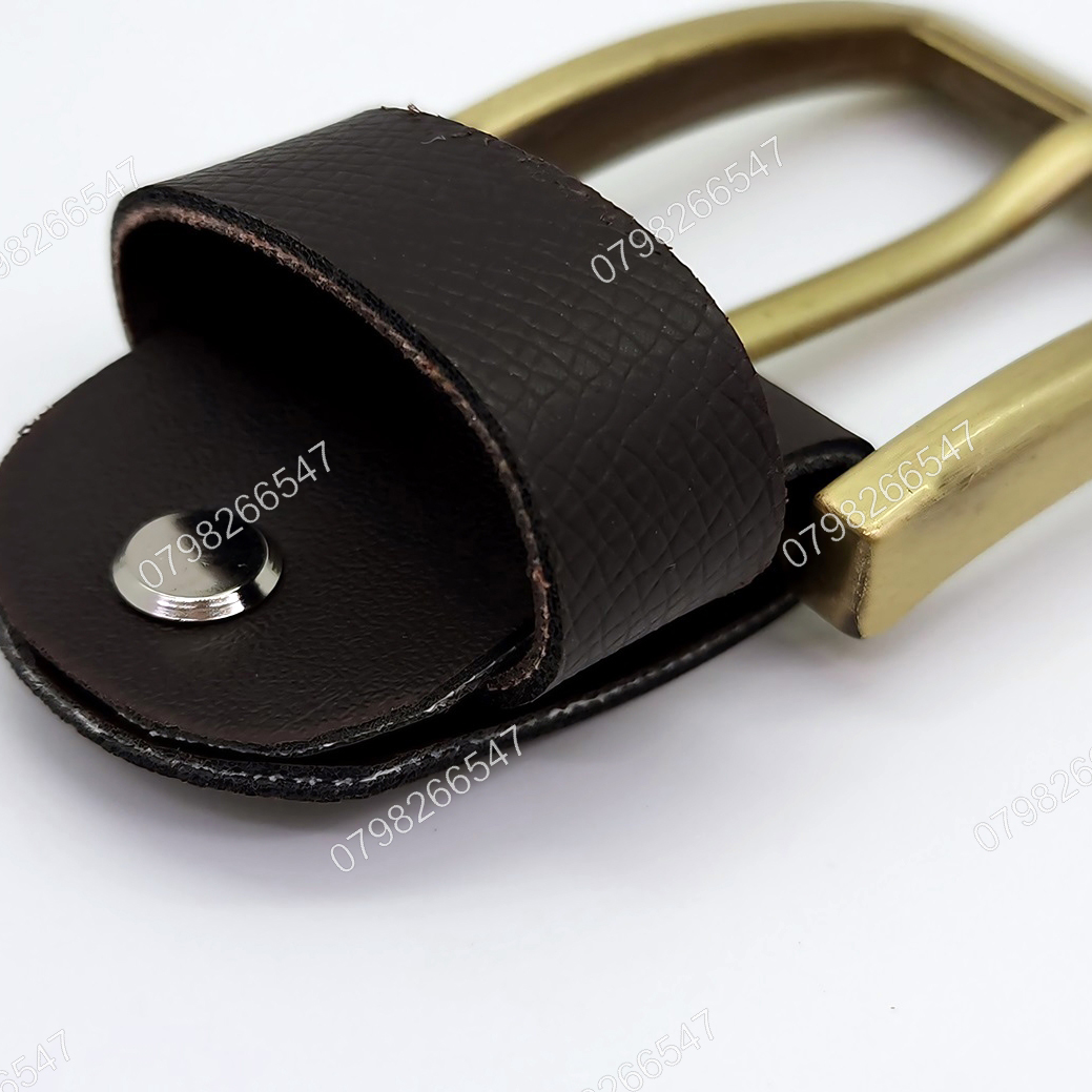 Đầu khoá dây nịt nam DKK-061 | Mặt khoá xỏ kim vàng đồng bảng 4F dày dặn nam tính | Bảo hành 12 tháng - Ảnh 8