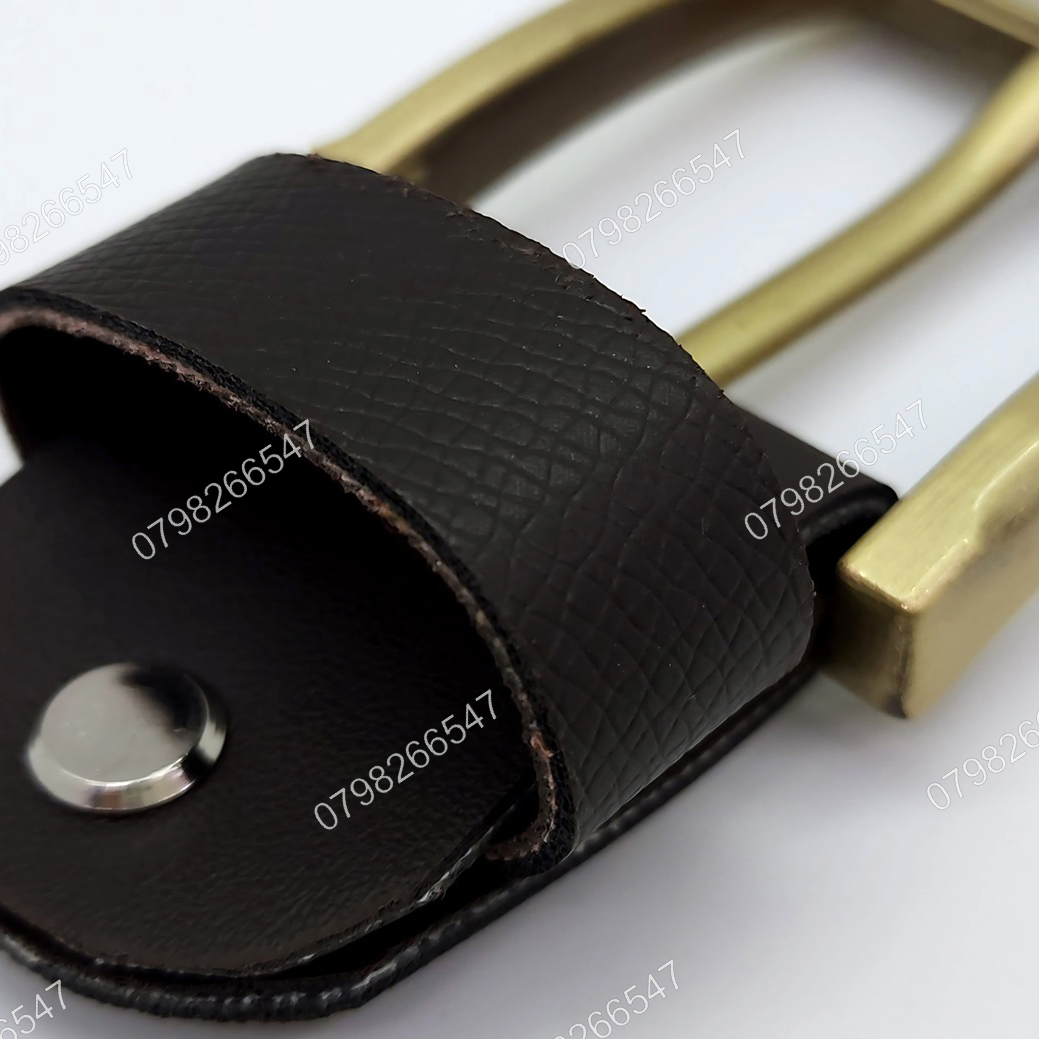 Đầu khoá dây nịt nam DKK-061 | Mặt khoá xỏ kim vàng đồng bảng 4F dày dặn nam tính | Bảo hành 12 tháng - Ảnh 9