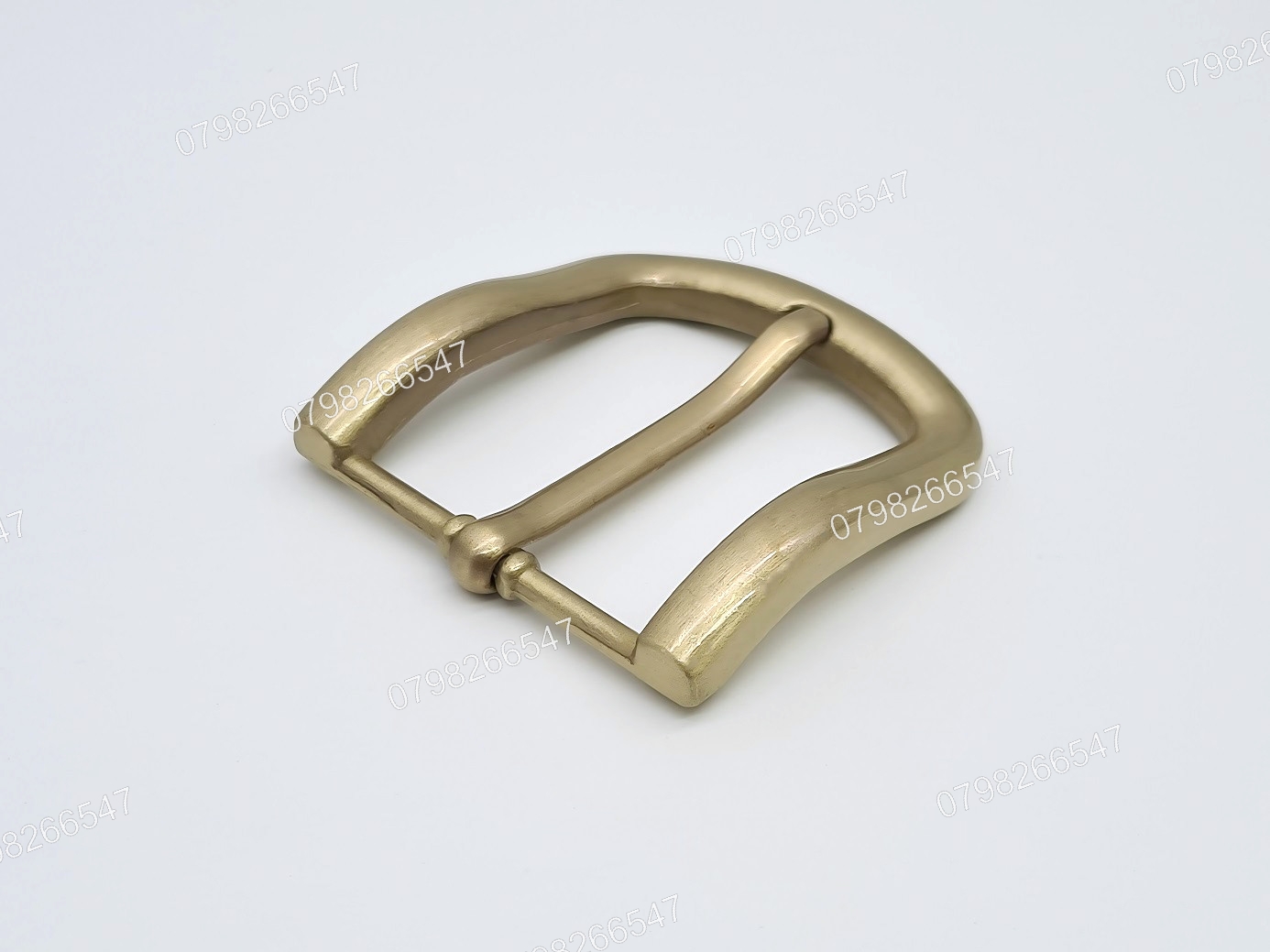 Mặt khoá dây nịt nam DKK-063 | Đầu khoá xỏ kim bảng 4F vàng đồng góc bầu thời trang | Bảo hành 12 tháng - Ảnh 5