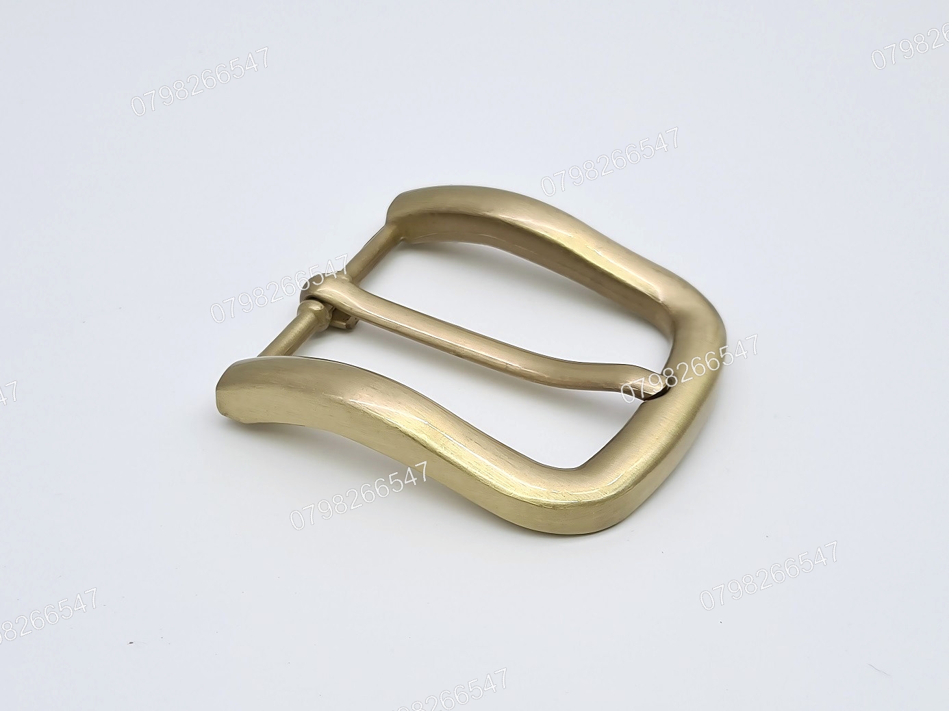 Mặt khoá dây nịt nam DKK-063 | Đầu khoá xỏ kim bảng 4F vàng đồng góc bầu thời trang | Bảo hành 12 tháng - Ảnh 6