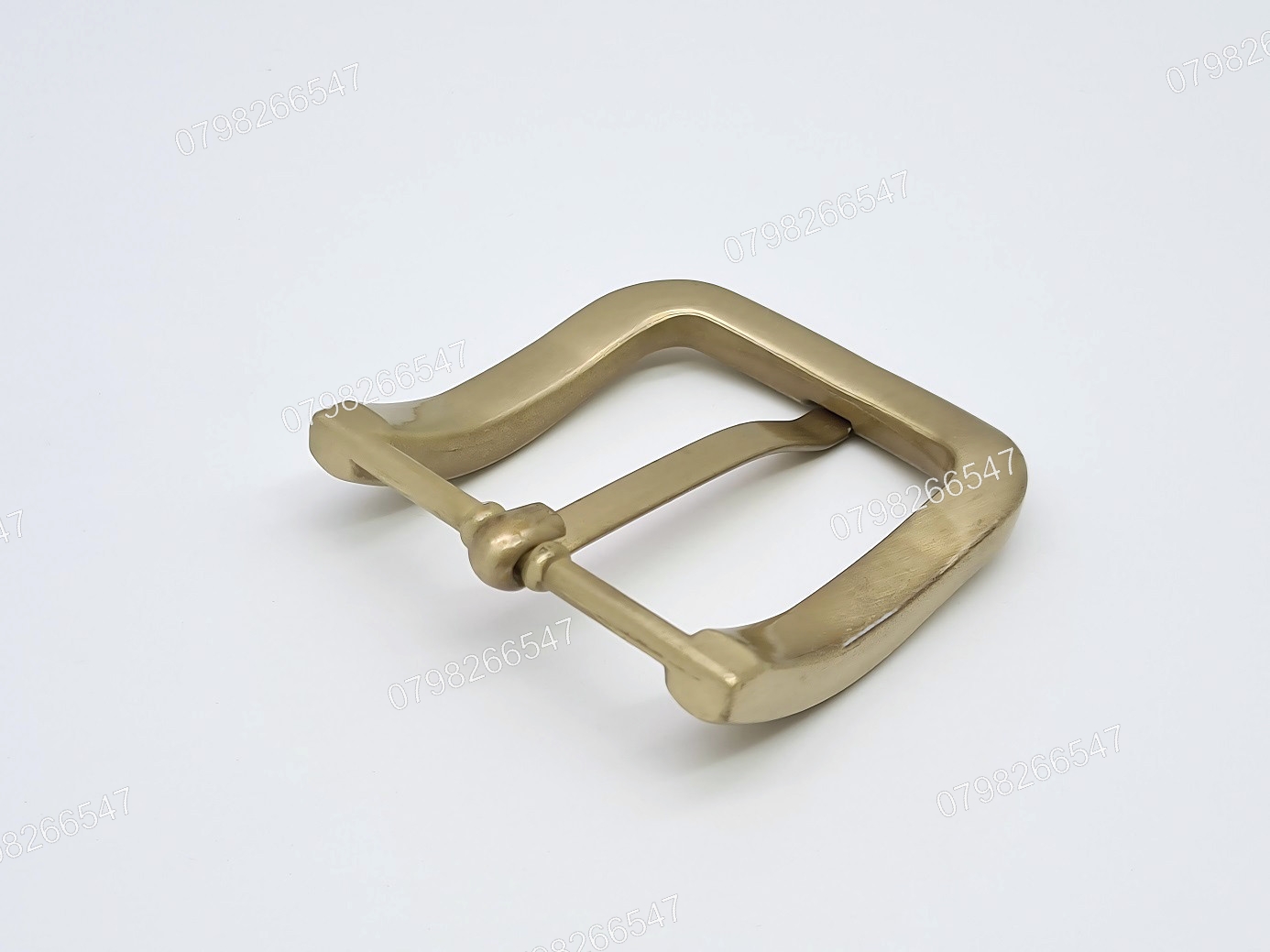 Mặt khoá dây nịt nam DKK-063 | Đầu khoá xỏ kim bảng 4F vàng đồng góc bầu thời trang | Bảo hành 12 tháng - Ảnh 7