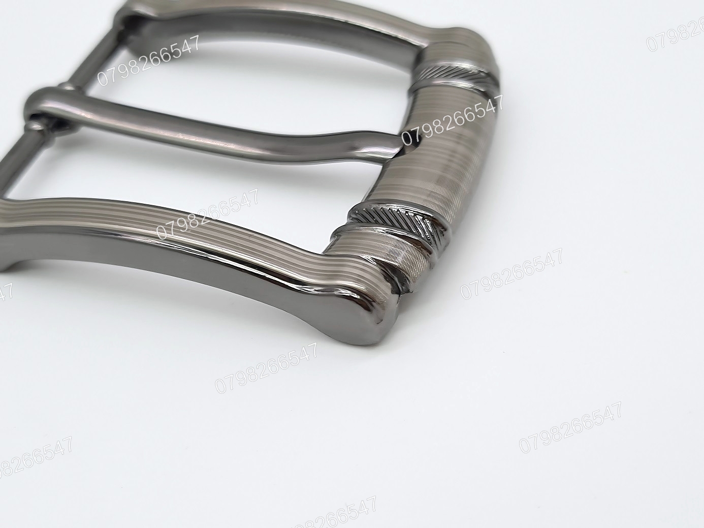 Mặt khoá dây nịt nam DKK-070 | Đầu khoá kim bảng 4F màu xám tro đặc trưng thanh lịch | Bảo hành 12 tháng - Ảnh 11