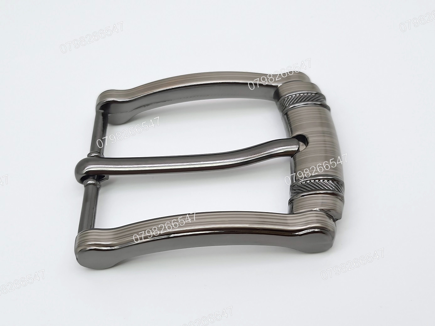 Mặt khoá dây nịt nam DKK-070 | Đầu khoá kim bảng 4F màu xám tro đặc trưng thanh lịch | Bảo hành 12 tháng - Ảnh 12