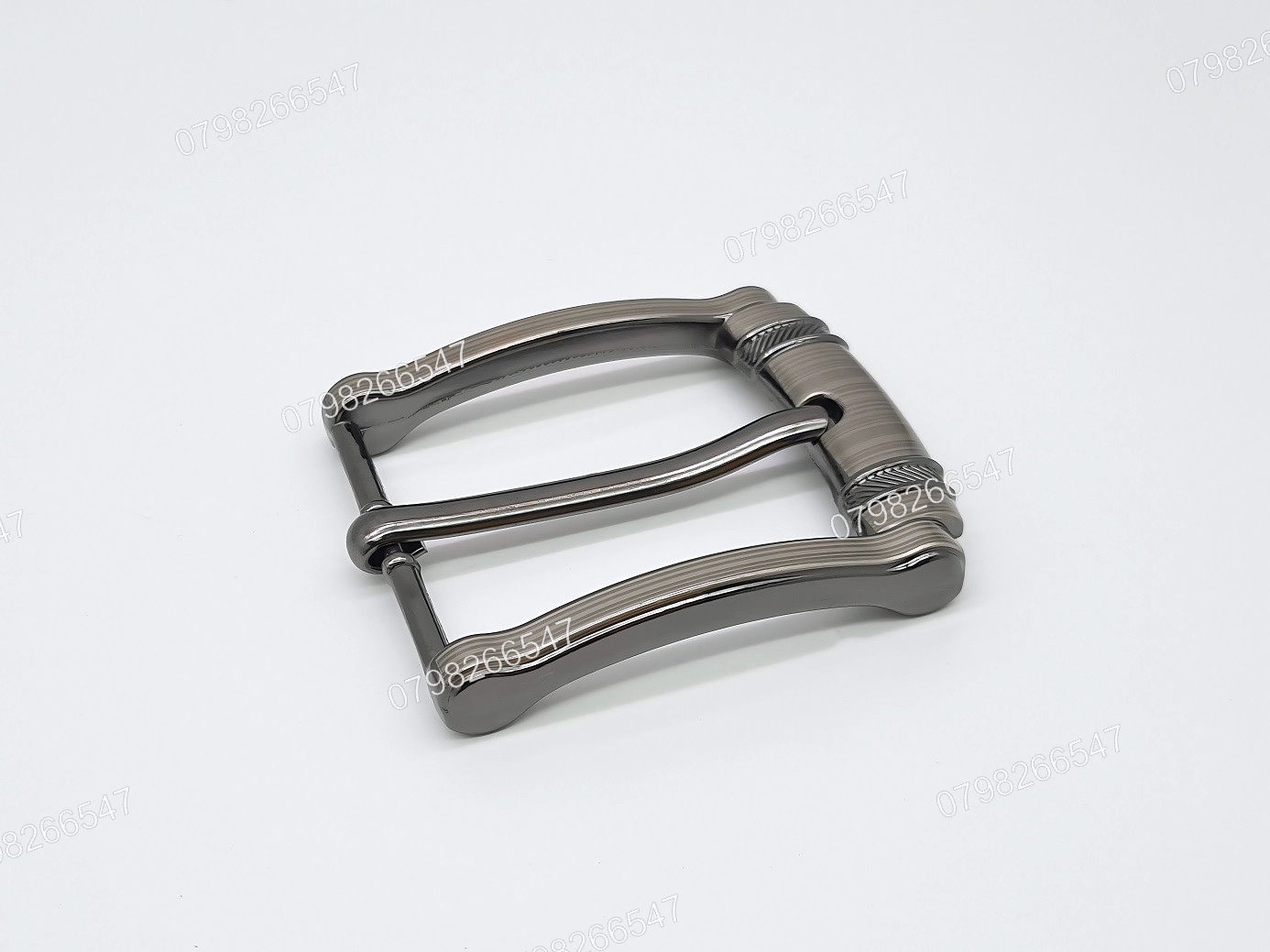 Mặt khoá dây nịt nam DKK-070 | Đầu khoá kim bảng 4F màu xám tro đặc trưng thanh lịch | Bảo hành 12 tháng - Ảnh 6