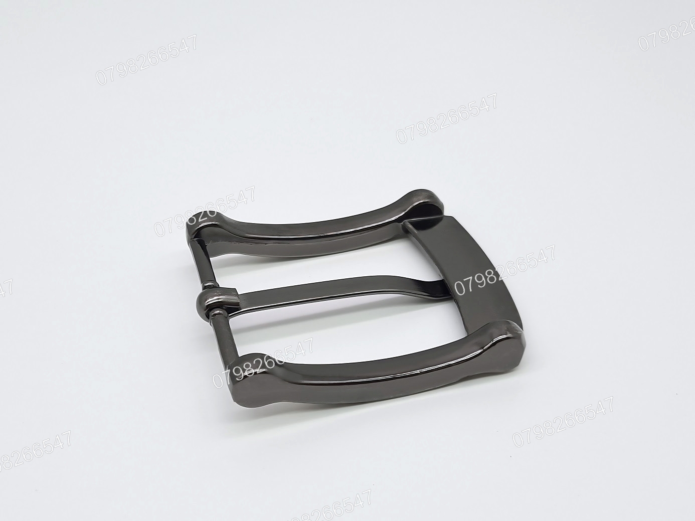 Mặt khoá thắt lưng nam DKK-071 | Đầu khoá xỏ kim màu xám bảng 4F hoạ tiết chữ L nằm đối xứng | Bảo hành 12 tháng - Ảnh 9