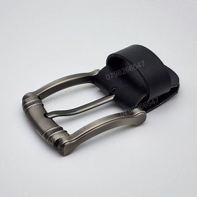 Đầu khoá dây nịt nam DKK-081 | Mặt khoá kim chì bảng 4.0cm kiểu bo tròn nổi bật | Bảo hành 12 tháng