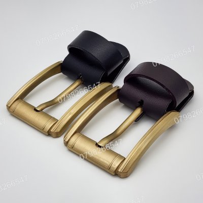 Mặt dây lưng nam DKK-092 | Đầu khoá kim bảng 4.0cm mạ đồng sang trọng | Bảo hành 12 tháng