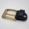 Mặt khoá thắt lưng nam DKK-094 | Khoá xỏ kim bảng 4.0cm mạ đồng nổi bật | Bảo hành 12 tháng