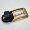 Mặt khoá thắt lưng nam DKK-094 | Khoá xỏ kim bảng 4.0cm mạ đồng nổi bật | Bảo hành 12 tháng