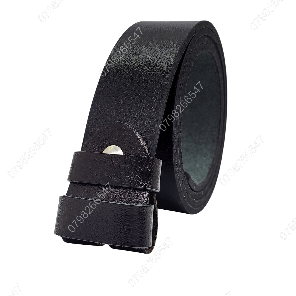 Thắt lưng không mặt DNKK-003 | Dây nịt nam da bò trơn loại tốt | Bảo hành 12 tháng - Ảnh 2