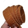 Dây thắt lưng không mặt DNKK-004 | Thắt lưng da bò thô thời trang | Bảo hành 12 tháng