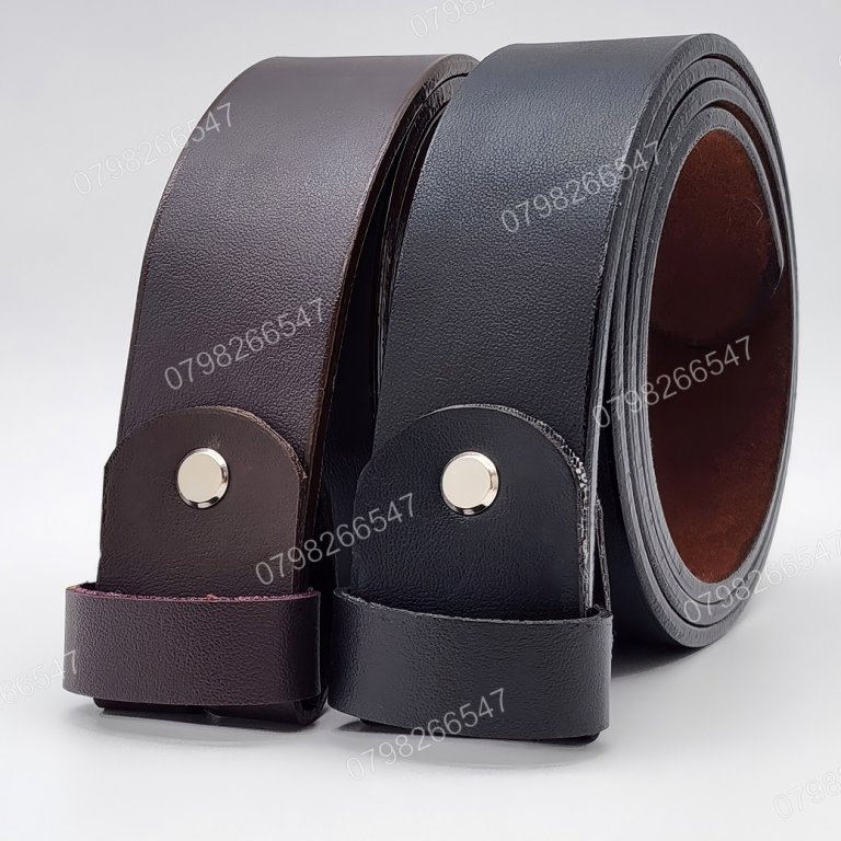 Dây lưng nam không mặt DNKK-008 | Dây nịt da PU 3 lớp bản 3.6cm | Bảo hành 12 tháng