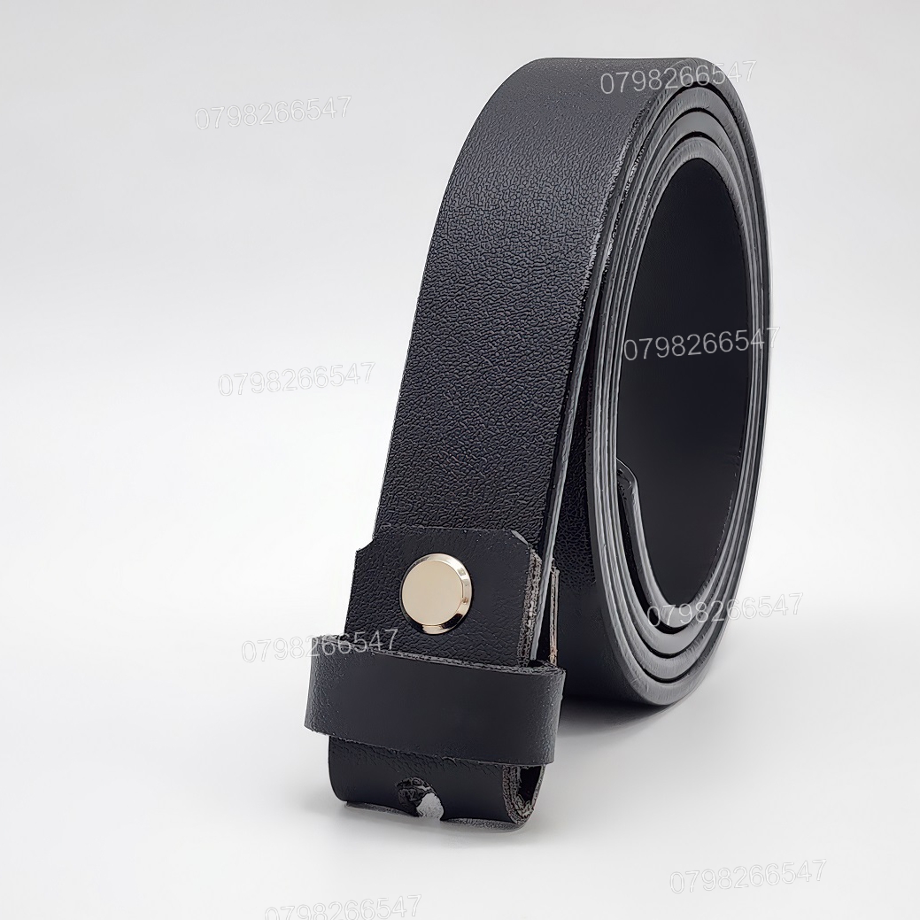 Dây nịt nam không mặt khóa DNKK-011 | Thắt lưng giả da PU bản nhỏ 2.5cm | Bảo hành 12 tháng - Ảnh 2