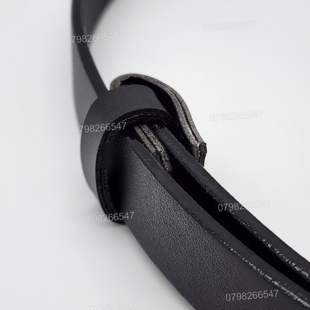 Dây nịt nam không mặt khóa DNKK-011 | Thắt lưng giả da PU bản nhỏ 2.5cm | Bảo hành 12 tháng - Ảnh 9