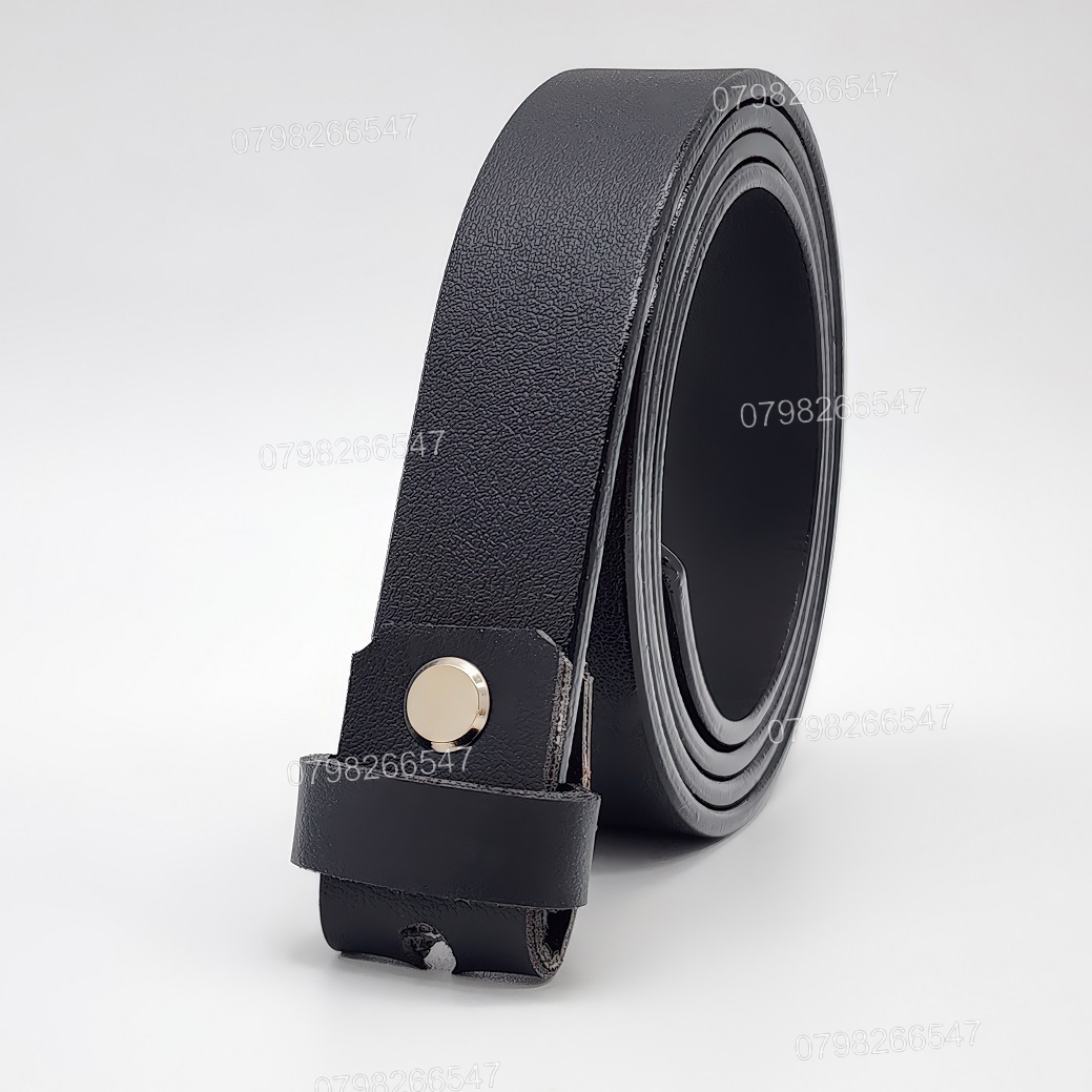 Thắt lưng nam không khóa DNKK-012 | Dây nịt giả da PU bản nhỏ 2.8cm | Bảo hành 12 tháng - Ảnh 2