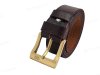 [Tặng đục lỗ] Thắt lưng nam da bò thật cao cấp DHM-342 | Đầu khoá kim đồng thau nguyên khối | Bảo hành 12 tháng
