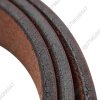 [Tặng đục lỗ] Thắt lưng nam da bò thật cao cấp DHM-342 | Đầu khoá kim đồng thau nguyên khối | Bảo hành 12 tháng
