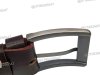 [Dài 130cm][Tặng đục lỗ] Thắt lưng nam da bò thật DHM-309 | Khoá kim chì màu xám trơn mạnh mẽ | Bảo hành 12 tháng