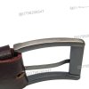 [Dài 130cm][Tặng đục lỗ] Thắt lưng nam da bò thật DHM-309 | Khoá kim chì màu xám trơn mạnh mẽ | Bảo hành 12 tháng