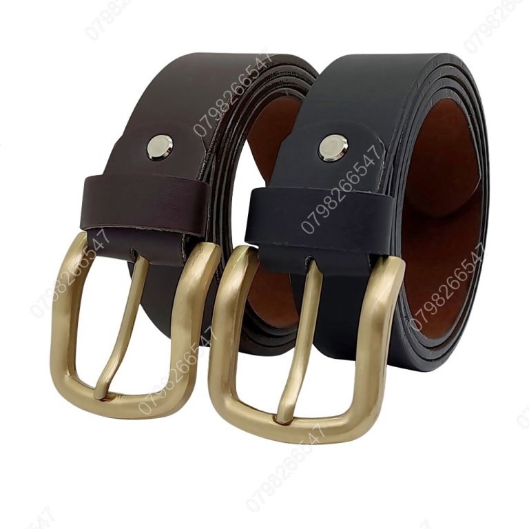 Thắt lưng nam cao cấp DHM-082 | Đầu khóa kim màu đồng thời trang | Bảo hành 12 tháng