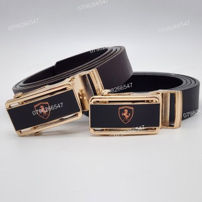 Thắt lưng nam trẻ trung DHM-317 | Khoá lăn vàng bản nhỏ 2.3cm | Giao mặt ngẫu nhiên | Bảo hành 12 tháng