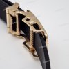 Thắt lưng nam trẻ trung DHM-317 | Khoá lăn vàng bản nhỏ 2.3cm | Giao mặt ngẫu nhiên | Bảo hành 12 tháng