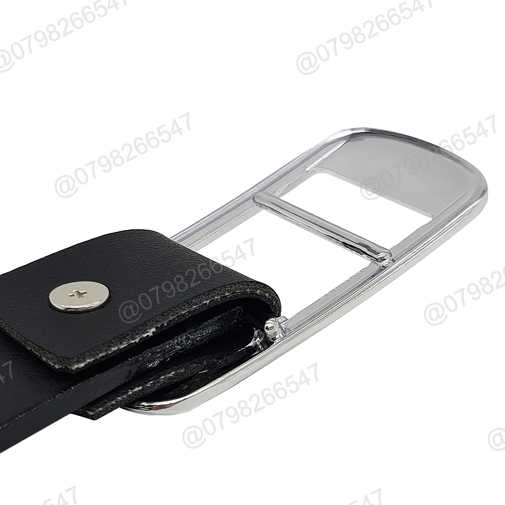 Thắt lưng trẻ em DHM-335 | Mặt khoá luồn màu trắng thời trang bản nhỏ 2.3cm | Bảo hành 12 tháng - Ảnh 8