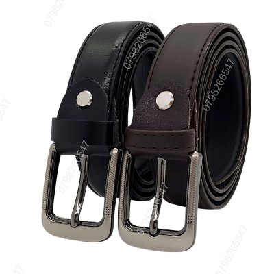 [105cm] Thắt lưng học sinh nam bản 2.5cm DHM-473 | Đầu khoá kim kiểu tròn thanh lịch | Bảo hành 12 tháng