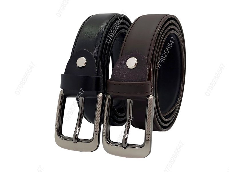 [105cm] Thắt lưng học sinh nam bản 2.5cm DHM-473 | Đầu khoá kim kiểu tròn thanh lịch | Bảo hành 12 tháng