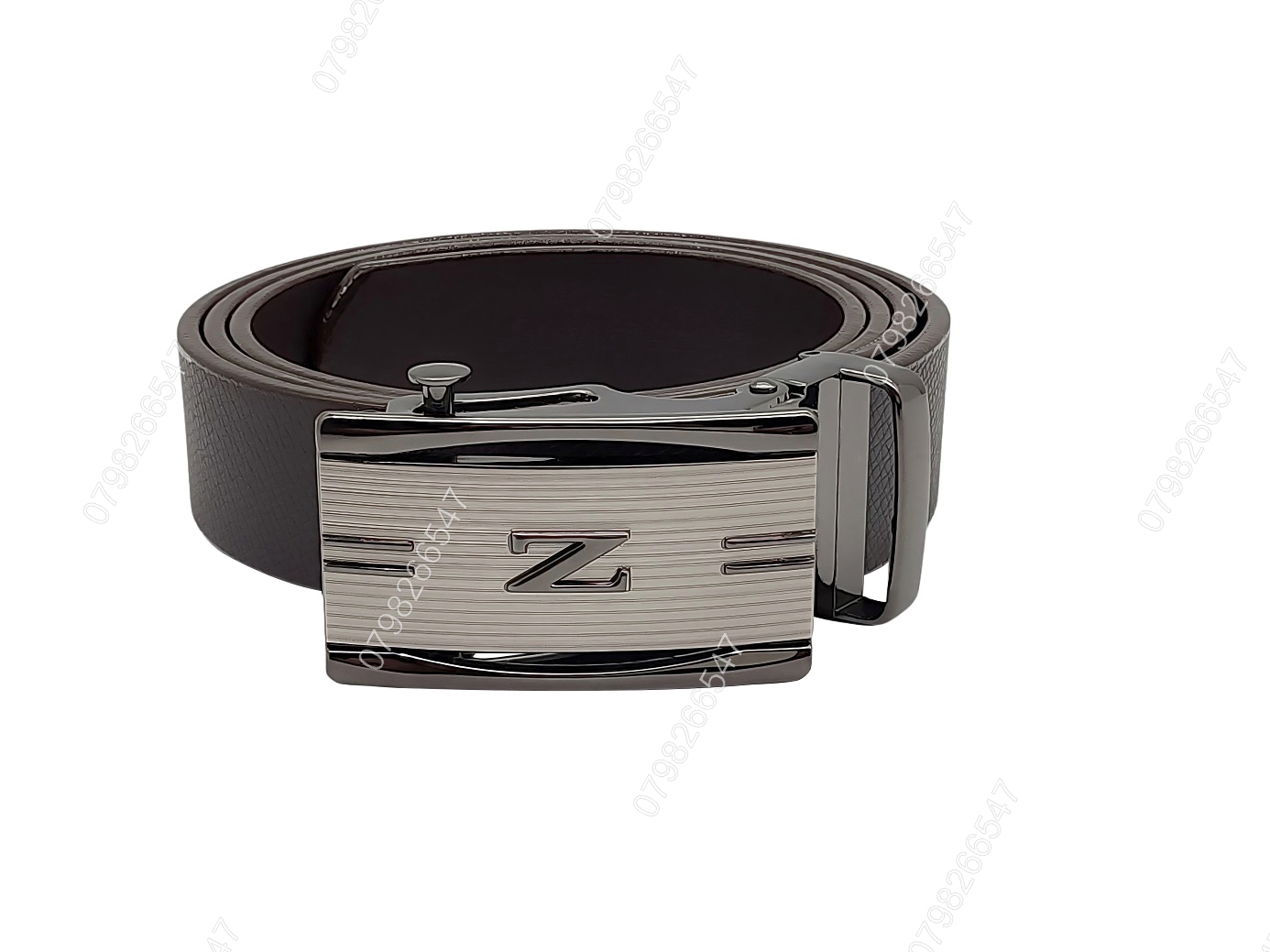 Thắt lưng nam cho học sinh bản 2.8cm DHM-482 | Mặt khoá lăn thủng màu xám | Giao mặt ngẫu nhiên | Bảo hành 12 tháng - Ảnh 4