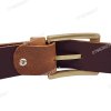[130cm][Tặng đục] Dây nịt nam da bò sáp DHM-509 | Khoá kim kiểu vuông mạ đồng nam tính | Bảo hành 12 tháng