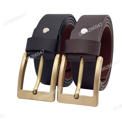 [110cm] Dây nịt nam giả da cao cấp DHM-510 | Mặt khoá kim bản vuông to thời trang | Bảo hành 12 tháng