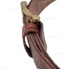 [130cm][Tặng đục] Thắt lưng da bò dập vân cá sấu DHM-514 | Khoá kim mạ đồng thời trang | Bảo hành 12 tháng