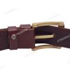 [130cm] Dây lưng da thật nguyên tấm DHM-515 | Đầu khoá kim mạ đồng kiểu tròn thời trang | Bảo hành 12 tháng