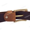 [130cm][Tặng đục] Dây nịt bò sáp DHM-518 | Mặt khoá kim mạ đồng kiểu bo tròn thời trang | Bảo hành 12 tháng
