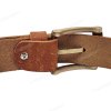 [130cm][Tặng đục] Thắt lưng nam da bò thô DHM-524 | Đầu khoá hợp kim mạ đồng nam tính | Bảo hành 12 tháng