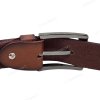 [120cm][Tặng đục] Thắt lưng nam da bò chấy biên DHM-529 | Mặt khoá kim vuông khắc laze thời trang | Bảo hành 12 tháng