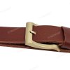 [130cm][Tặng đục] Dây nịt nam da bò nguyên tấm DHM-531 | Khoá kim vuông mạ đồng nam tính | Bảo hành 12 tháng