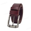 [130cm][Tặng đục] Dây nịt da bò nguyên tâm DHM-540 | Khoá kim vuông laze sang trọng | Bảo hành 12 tháng