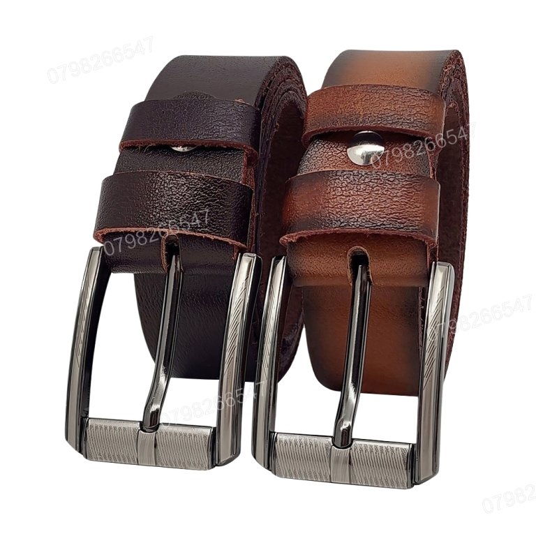 [120cm][Tặng đục] Thắt lưng da bò nam chấy biên DHM-550 | Đầu khoá hợp kim laze không gỉ | Bảo hành 12 tháng