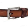 [120cm][Tặng đục] Dây nịt da bò thật chấy biên DHM-561 | Mặt khoá kim laze thời trang | Bảo hành 12 tháng