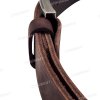 [130cm][Tặng đục] Dây lưng nam da bò sáp DHM-601 | Khoá kim chì bảng vuông bảng to nam tính | Bảo hành 12 tháng