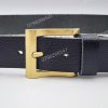 [130cm][Tặng đục] Thắt lưng nam da bò hạt DHM-606 | Khoá kim mạ đồng vuông sang trọng | Bảo hành 12 tháng